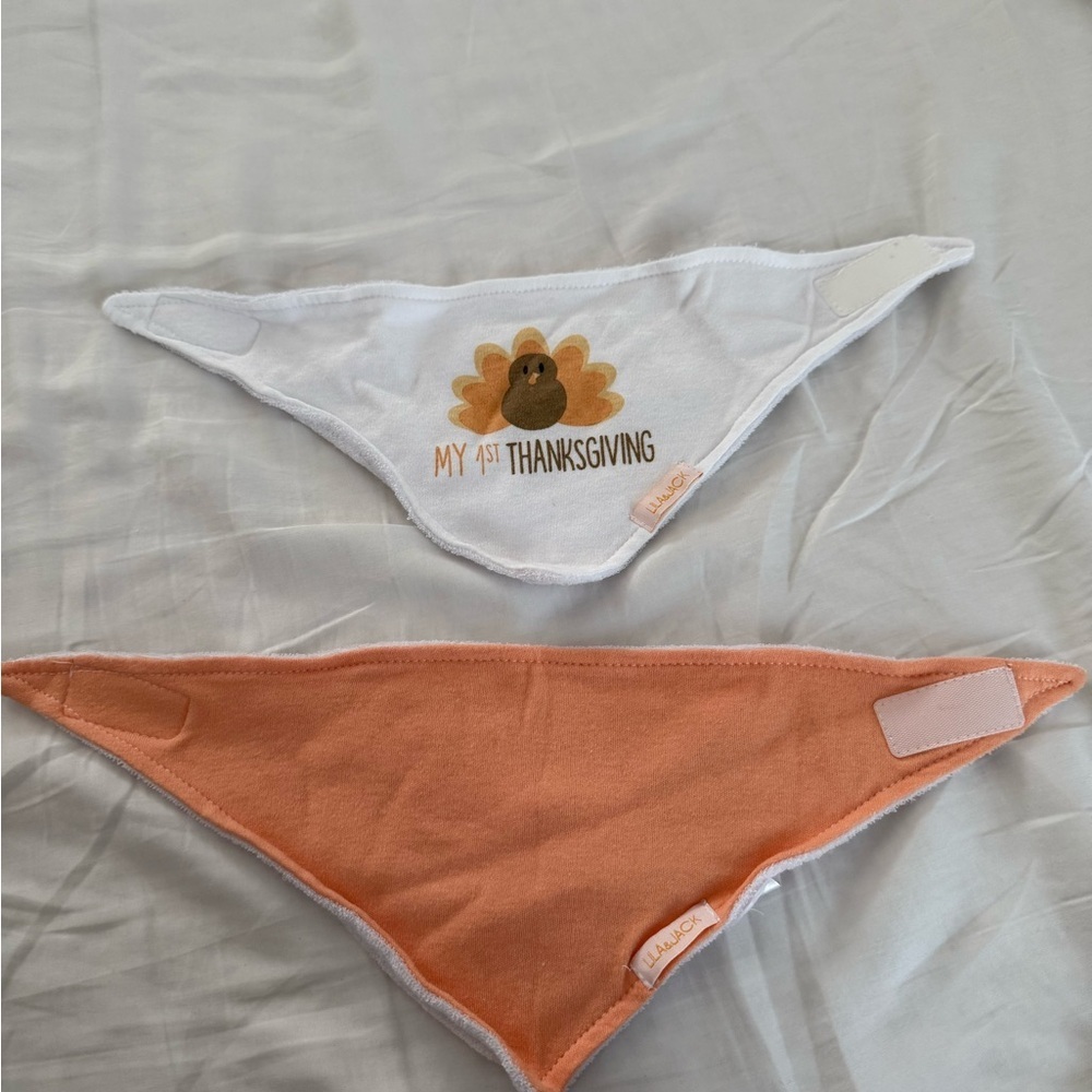 Thanksgiving Scarf Bibs